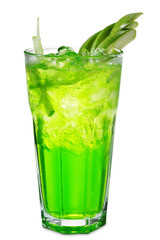 Green Alcoholic Cocktail