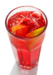Red Energy Alcoholic Cocktail