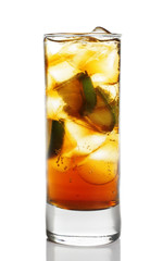 Cocktail - Cognac with Lime