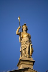 Statue of a female warrior