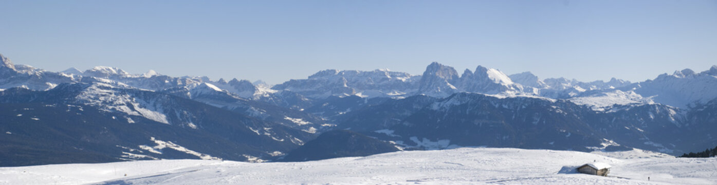 Panorama Rittnerhorn Dolomiten S&uuml;dtirol