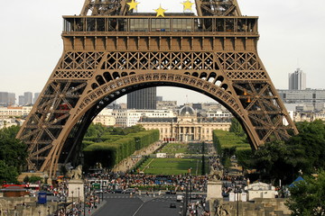 Fototapeta premium Eiffelturm in Paris