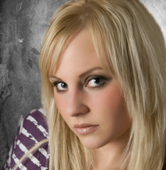 perfect german girl - cute and nice make-up -