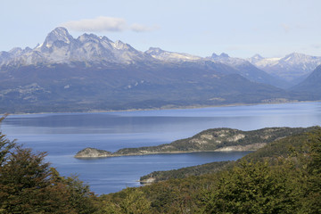 The Beagle Channel in Ushuaia, Argentina
