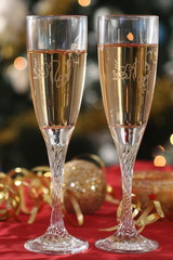 flutes de champagne