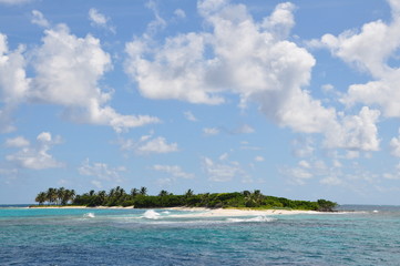 Fototapeta premium petit tabac island, les grenadines