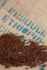 Gordijnen café récolté en Ethiopie © chris32m