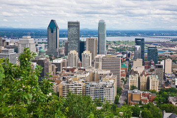 Fototapeta na wymiar Montreal Miasto