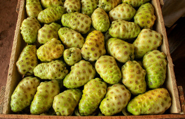 Früchte für dem Markt, Peru