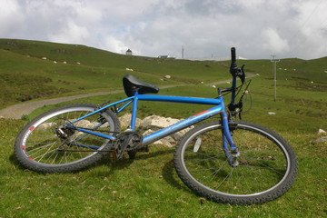 Fototapeta na wymiar Ile de Clare - Rando à vélo