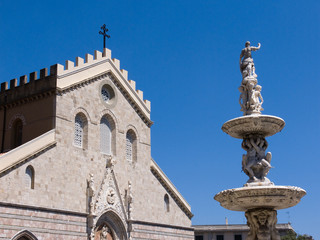 cathedral and fountain town of Messina