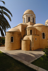 Fototapeta na wymiar Grecki klasztor