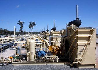 Worksite in the field