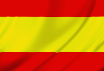 Obraz premium Spanish flag