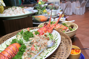 Lobster In Buffet Dinner