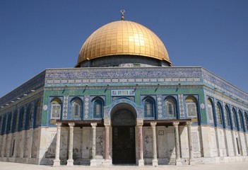 Obraz premium arabe ,esplanade,jérusalem,israël,mosquée ,temple,omar