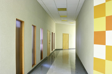 Corridor at modern office