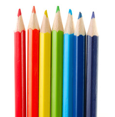 Set of coloured pencils