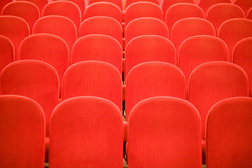 Obraz premium chairs in the cinema