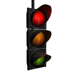 set of traffic lights
