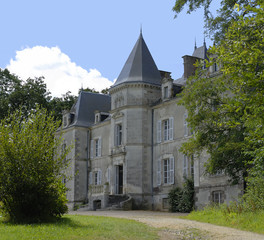 Fototapeta na wymiar French Chateau