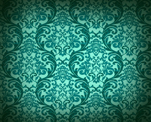 Decorative green background