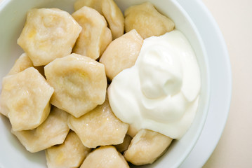 Traditional Russian food 