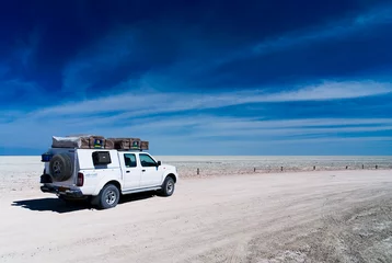 Selbstklebende Fototapeten Allein in der Wüste © Pescatore