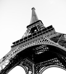 Eiffelturm Schwarz/Weiß