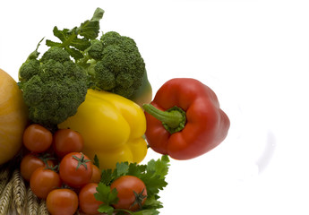 Vegetable still-life