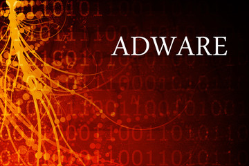 Obraz premium Adware Abstract