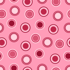 Pink Circles Pattern - 11255165
