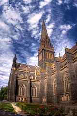 Obraz premium St. Patrick's Cathedral in Melbourne, Australia