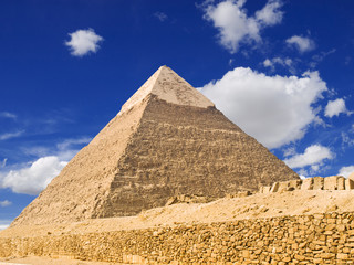 Fototapeta na wymiar Great Pyramid of Chephren