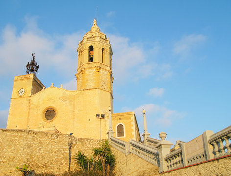 Sant Bartomeu in Sitges, Spain.