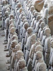 Terracotta Warriors in Xian, China.