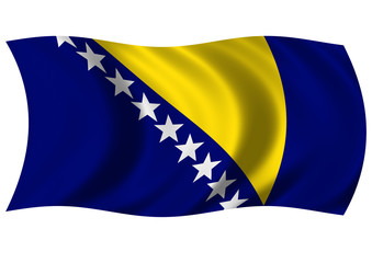 Bosnia & Herzegovina - Flag of