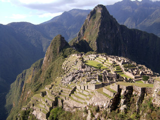 Machu Picchu near Cusco, Peru.