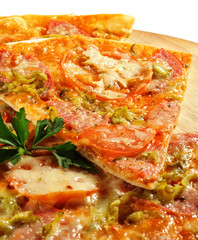 Piece of Meat Pizza