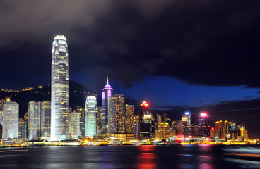 Hong Kong Skyline.