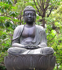Japanese Buddha in Toyko, Japan.