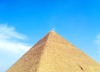 Fototapeta na wymiar Great Pyramid near Cairo, Egypt.