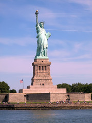 Fototapeta na wymiar Statue of Liberty in New York City.