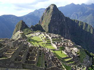 Machu Picchu near Cusco, Peru.