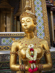 Grand Palace Statue in Thailand.