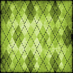 Grungy argyle pattern background