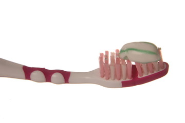 toothbrush and toothpaste