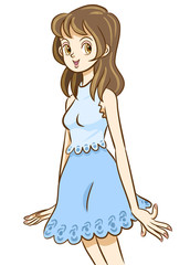 Fototapeta premium girl-teen