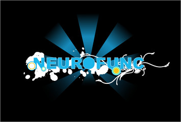 Neurofunc - disco club poster