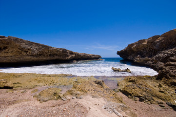 rocky shore inlet shete boca national park